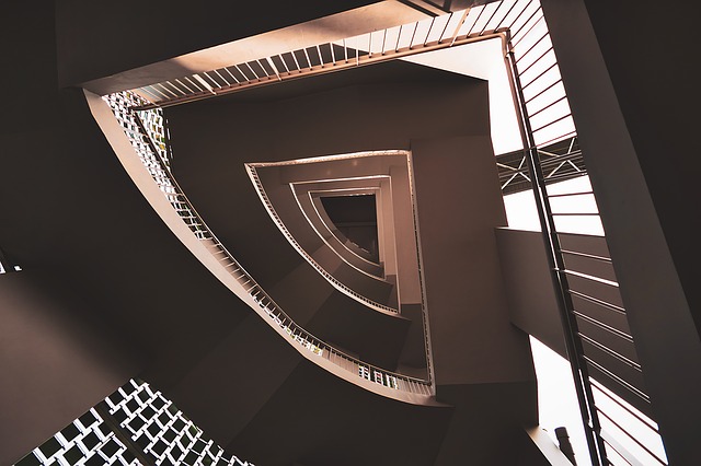 schodiště – spirála